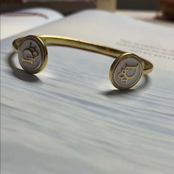 Dior Gold and White Bracelet